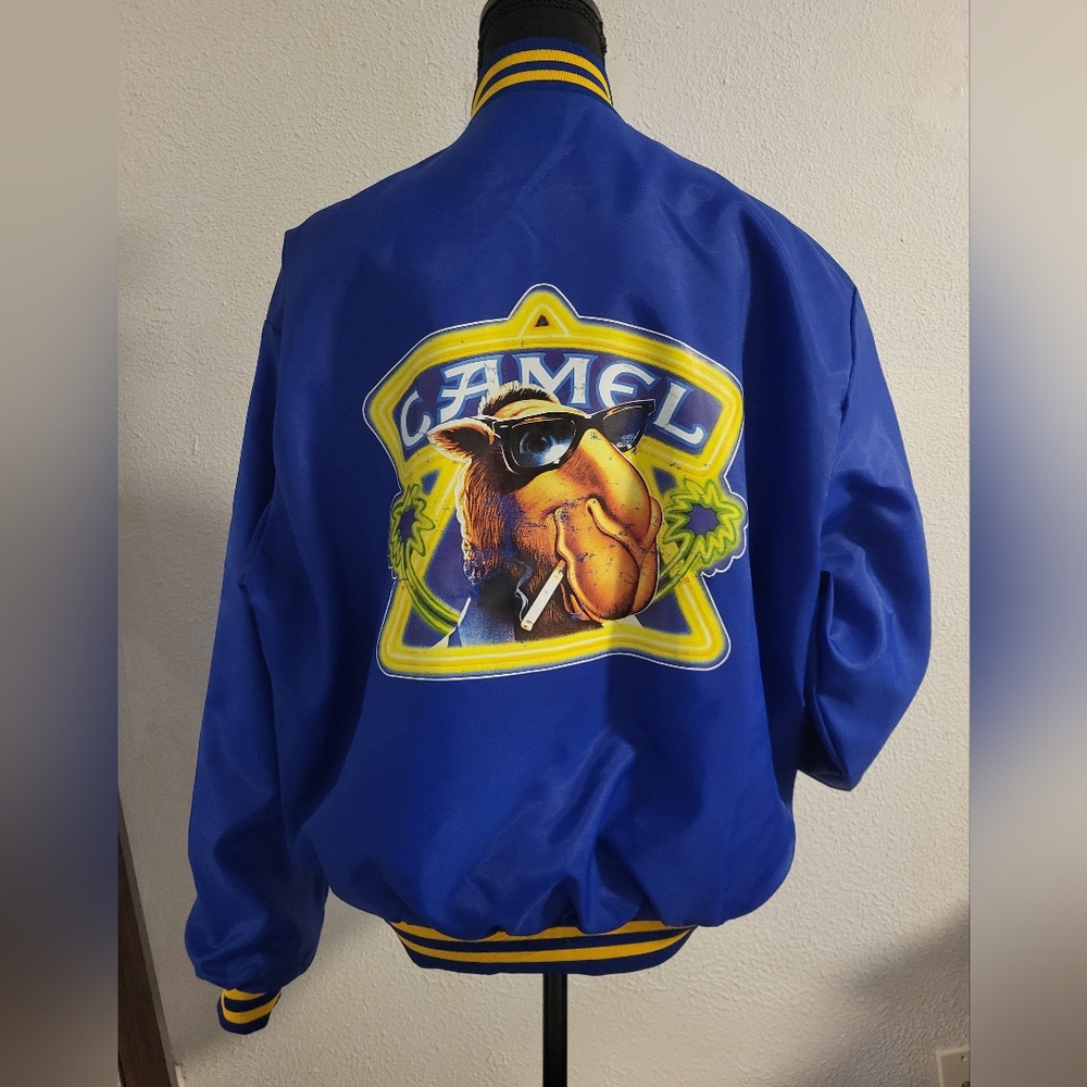 Vintage Swingster, size large, blue jacket